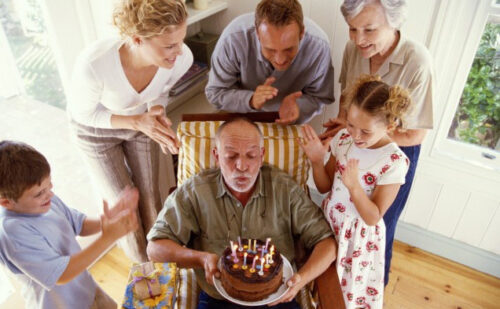 Дедушке на юбилей